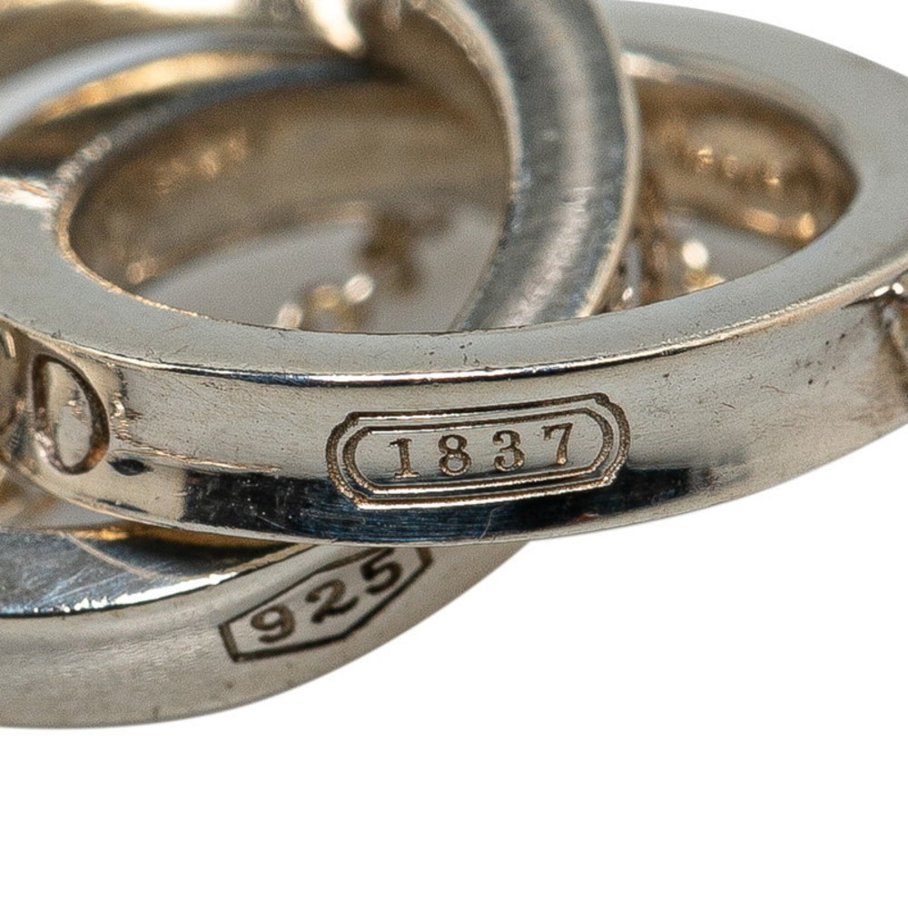 Tiffany Necklace Interlocking Circle Pendant Smal… - image 5